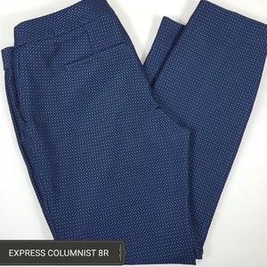 Express Columnist Pants Style 92F9101 Navy Combo